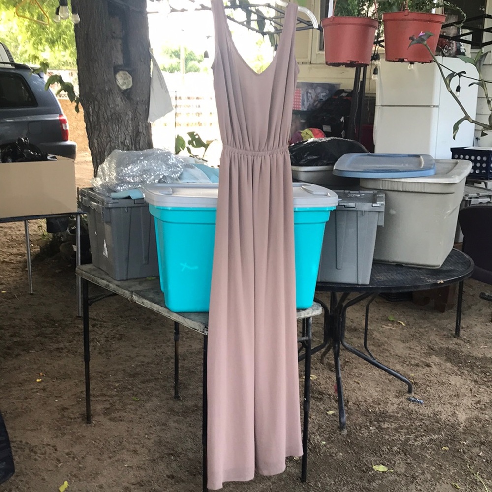 A long dress